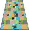 Teppich für Kinder ZOO Tiere  Mehrfarben 100x250 cm Produktbild-Vorschau 1