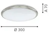 Eglo 93498 Manilva LED applique / plafoniera 12W acciaio Anteprima dell’immagine prodotto 7