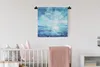 MuchoWow® Wandteppich Wandbehang Meer - Himmel - Sonne Produktbild-Vorschau 1