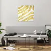 Bilder auf glas - Einteilig - Abstraktion Gold Weiß - Produktbild-Vorschau 6