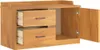 vidaXL Lavica do predsiene SANDNES 87x40x50 cm z masívneho Náhľad obrázku produktu 6
