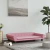 vidaXL Legowisko dla psa różowe 100x50x21 cm aksamitne - Podgląd zdjęcia produktu 13