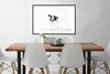 MuchoWow® Gerahmtes Poster Kuh - Kalb - Weiß - Tiere 90x60 Produktbild-Vorschau 3