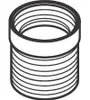 Verlängerung Ablaufventil 30mm, 1 1/4Zoll Produktbild-Vorschau 2