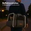 CADOCA® Transportbox Katzen bis 20kg faltbar Sonnen- und Produktbild-Vorschau 6