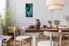 Wohnzimmer Leinwand Uhr Geräuschlos Küche 30x60 Spritzen, Produktbild-Vorschau 3