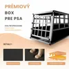 CADOCA® Hondenbench, aluminium, 54x70x51 cm Productafbeelding-voorbeeld 30