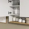 Hängeschrank Vicco Viktor Weiß/Artisan-Eiche 68 x 60 cm mit Produktbild-Vorschau 4
