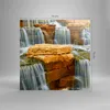 Bild auf Leinwand - Leinwandbild - Wasserfall Steine Wasser Produktbild-Vorschau 3