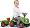 Trattore verde Falk Baby Claas con rimorchio + accessori – Anteprima dell’immagine prodotto 14