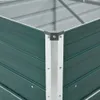 vidaXL Vyvýšený záhradný záhon z pozinkovanej ocele Náhľad obrázku produktu 12