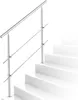 TolleTour 120cm scala ringhiera corrimano in acciaio inox Anteprima dell’immagine prodotto 1