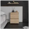 STIV Möbel | Nachttisch Sonoma Eiche 40x40x53,5 cm | 2 Produktbild-Vorschau 6