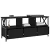 vidaXL Szafka pod TV czarna 102x33x45 cm materiał Podgląd zdjęcia produktu 14