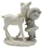 Clayre & Eef Figur Kind 13 cm Weiß Polyresin Produktbild-Vorschau 3