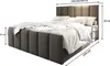 Masseno Boxspringbett LAGO 180x200 cm Komplett-Set mit Produktbild-Vorschau 7