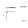Kaldewei 386548043670 DW SUPERPLAN Mod.1865-2, 1200 x 1200, Produktbild-Vorschau 2