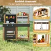 COSTWAY Cucina da gioco per bambini da esterno, cucina in Anteprima dell’immagine prodotto 4