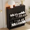 VOWNER Schuhschrank mit 2 Klappen, schmaler Schuhschrank, Produktbild-Vorschau 6