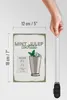 Holzschild Rezept Mint Julep Cocktail Recipe 12x18 cm Produktbild-Vorschau 6