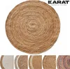 Tappeto in iuta Surat Round Tessuto a mano in fibre Anteprima dell’immagine prodotto 1