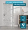 Türtapete Türposter Türfolie selbstklebend Beton in Marmor Produktbild-Vorschau 2
