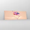 Bilder auf glas - Flamingo Vogel Wasser - 140x50cm - Produktbild-Vorschau 4