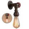 Wandlampe Industrial Vintage Rohr Design E27 Fassung Metall Produktbild-Vorschau 1