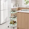 Sekey Rollwagen 35 cm breit Badezimmerregal mit 3 Ebenen Produktbild-Vorschau 7