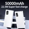 Juksun Powerbank 50000mAh 22.5W Schnellladegerät weiß Produktbild-Vorschau 5