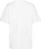A plain white t-shirt is shown from the back. Produktbild-Vorschau