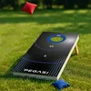 Cornhole-Spielset 120 x 60 cm Holzrahmen tragbar mit 8 Produktbild-Vorschau 2