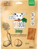 VEGDOG Jerkeys Carote e affumicatura di faggio 80 g Anteprima dell’immagine prodotto 2