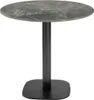 Runder Tisch Ø 70 cm – Rundes Modell aus metallischem Stein Produktbild-Vorschau 1