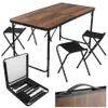 Skladací záhradný stôl Gardlov + 4 stoličky Náhľad obrázku produktu 10