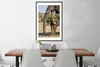 MuchoWow® MuchoWow® Gerahmtes Poster Elefant - Tiere - Gras Produktbild-Vorschau 3