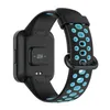 Strap-it Redmi Watch 2 (Lite) Sportarmband (Schwarz/Blau) Produktbild-Vorschau 2
