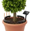 LED Solar Blumentopf Beleuchtung warm weiß - 4er Set - Deko Produktbild-Vorschau 4