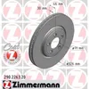 2 Zimmermann Bremsscheiben 326mm vorne für Jaguar S-Type XF Produktbild-Vorschau 2