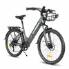 A studio shot of an electric bicycle against a white background. Voir les images du produit