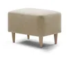 Bequemer Polsterhocker für Relaxsessel | beige | XDREAM | Produktbild-Vorschau 1