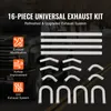 SucceBuy 16-teiliges Auspuffset – Universell verzinkter Produktbild-Vorschau 2