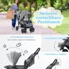 COSTWAY Kombikinderwagen bis 30 kg, Geschwisterwagen Produktbild-Vorschau 6