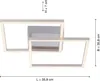 Selltec LED Deckenlampe Rahmenleuchte warmweiß, schwenkbar, Produktbild-Vorschau 7