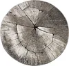 Teppich - Naturfarben - Ø 120 cm - Holzoptik Produktbild-Vorschau 1