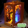 （Vánoční kniha）DIY Book Nook Kit - DIY domečky pro panenky Náhled obrázku produktu 8
