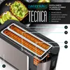 Arendo Toaster 4 Scheiben Edelstahl Langschliz, Produktbild-Vorschau 26