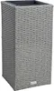 Polyrattan Blumenkübel Pflanzkübel 60 cm Rattan Blumentopf Produktbild-Vorschau 1