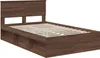 vidaXL Bettrahmen Braun Eichen-Optik 120 x 200 cm Produktbild-Vorschau 4