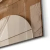 DEQORI Glasbild Echtglas 4x30x60 cm 'Wüstengeometrie' Produktbild-Vorschau 5